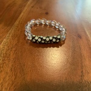 White/ Brass Bracelet